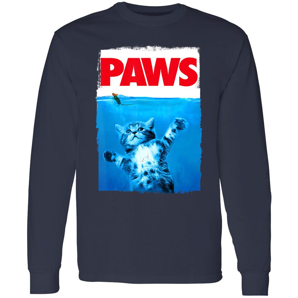 Long Sleeve T-Shirt - SN5GDMA4 - Navy - 2