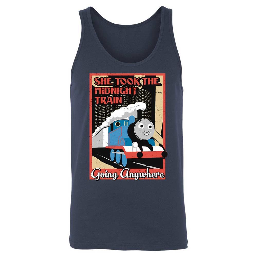 Unisex Jersey Tank - 61PEMXKA - Navy - 2