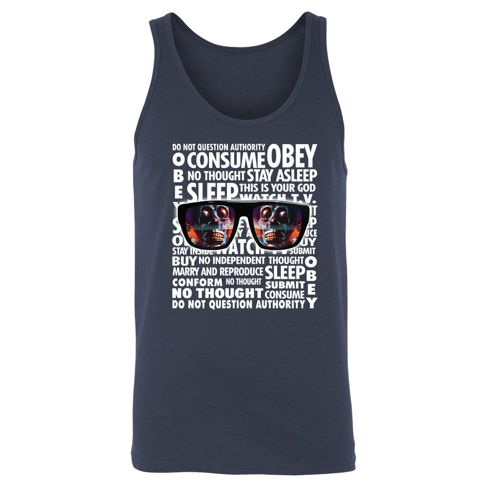 Unisex Jersey Tank - 4PSWVXVN - Navy - 2