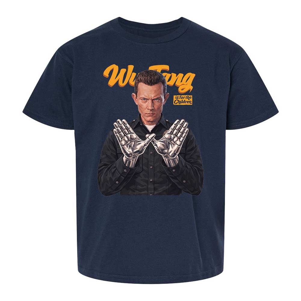 Kids T-Shirt - Black - Navy - 2