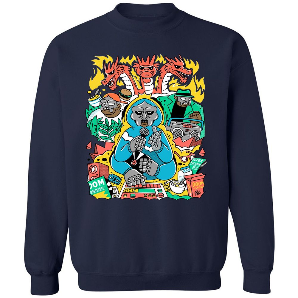 Classic Unisex Sweatshirt - DAW5XJXM - Navy - 2