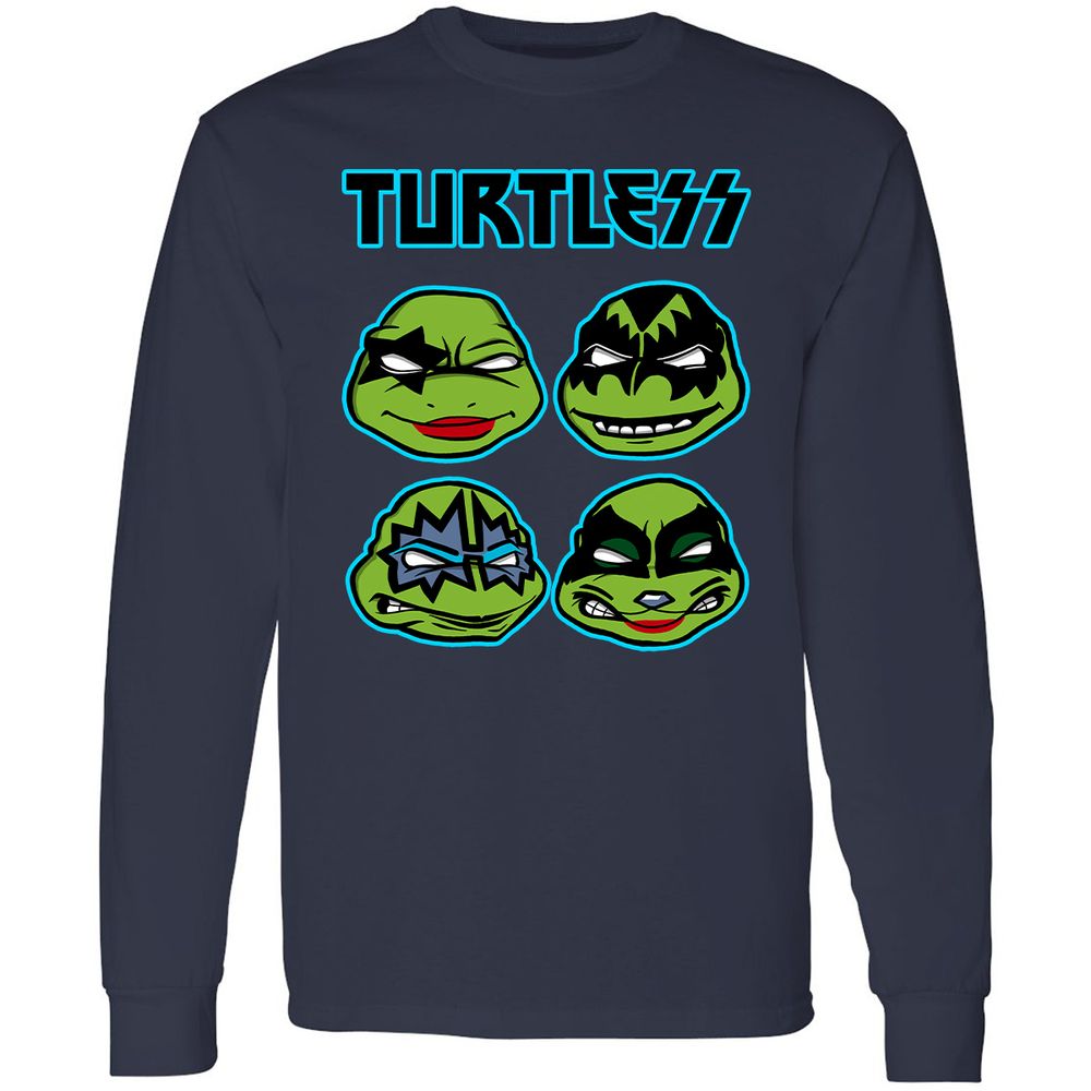 Long Sleeve T-Shirt - WUA2FWFP - Navy - 2