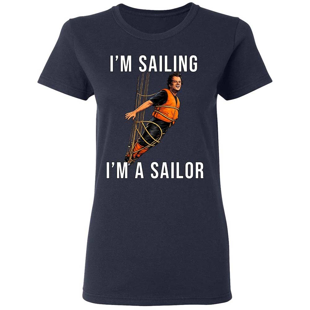 Women's T-Shirt - 5HYV9SCS - Navy - 2