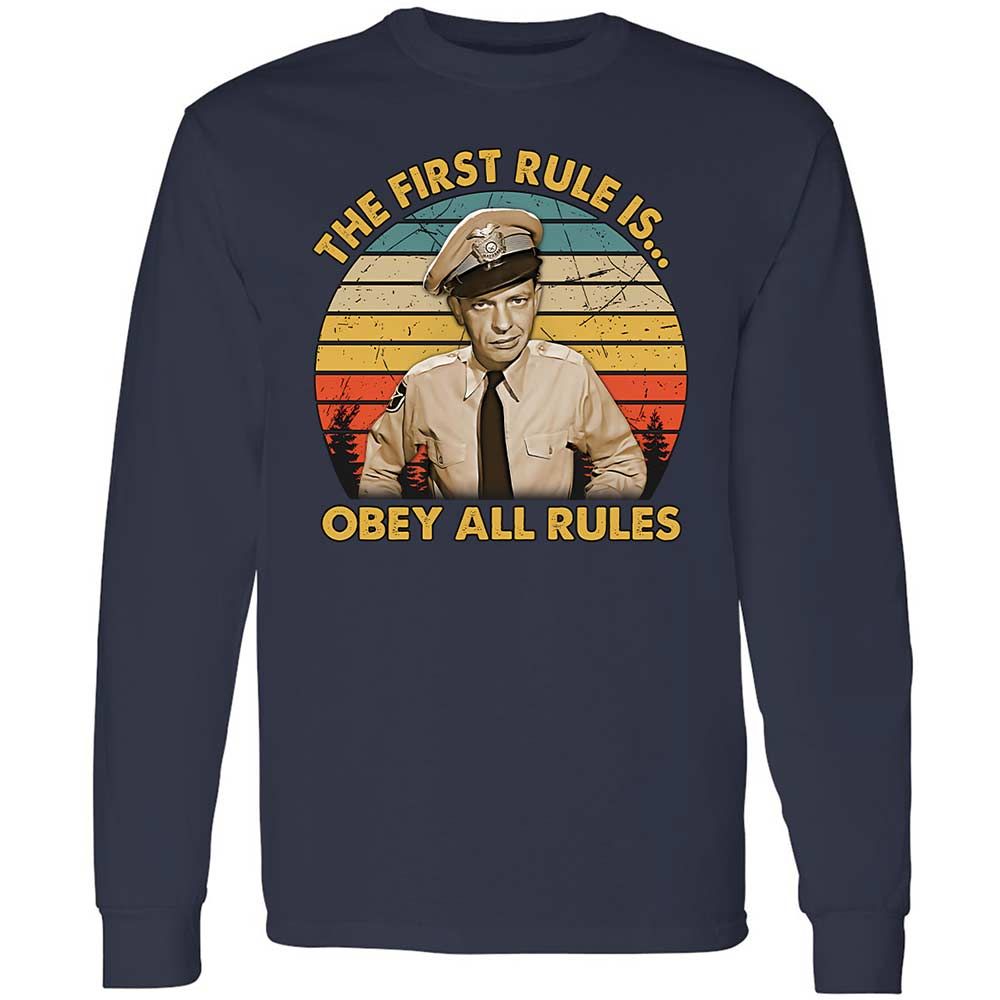 Long Sleeve T-Shirt - LKREC6ER - Navy - 2