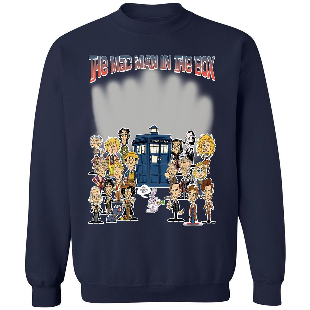 Classic Unisex Sweatshirt - LRES9AKH - Navy - 2