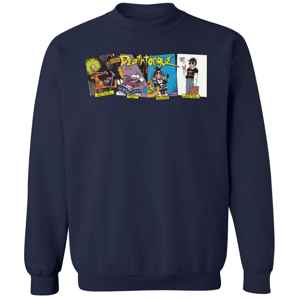 Classic Unisex Sweatshirt - HCJKS9JB - Navy - 2
