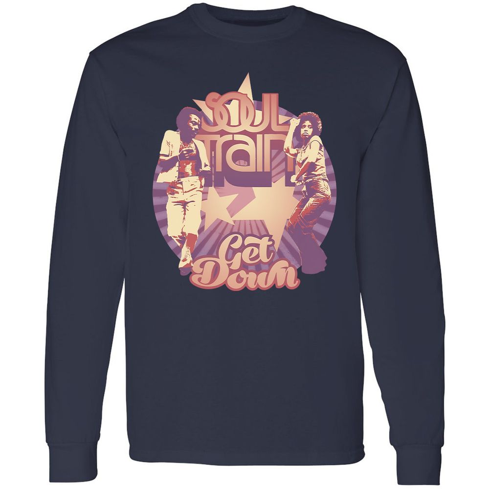 Soul Train Get Down - Navy - 2