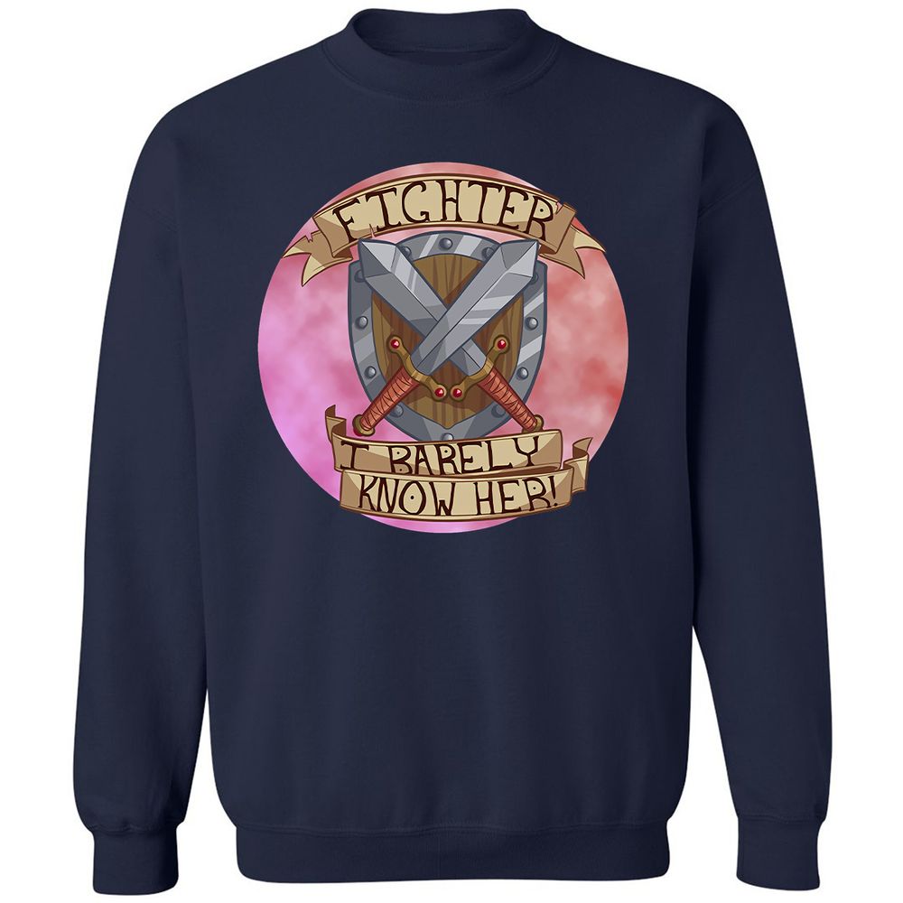 Classic Unisex Sweatshirt - L55GF41Y - Navy - 2