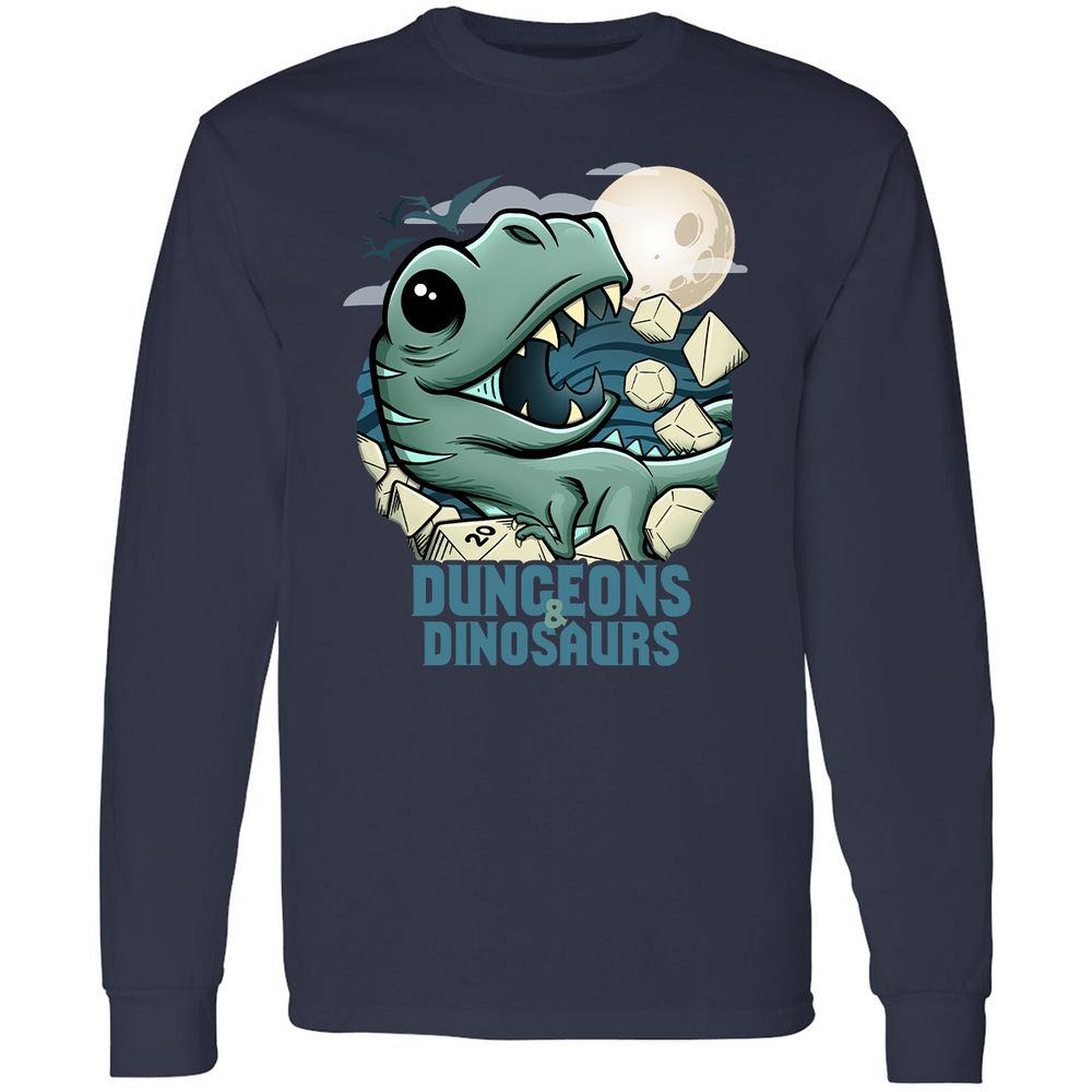 Long Sleeve T-Shirt - 1WASX6RH - Navy - 2