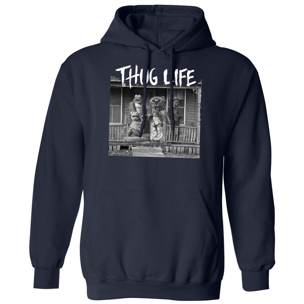 Classic Unisex Hoodie - K54PXH67 - Navy - 2