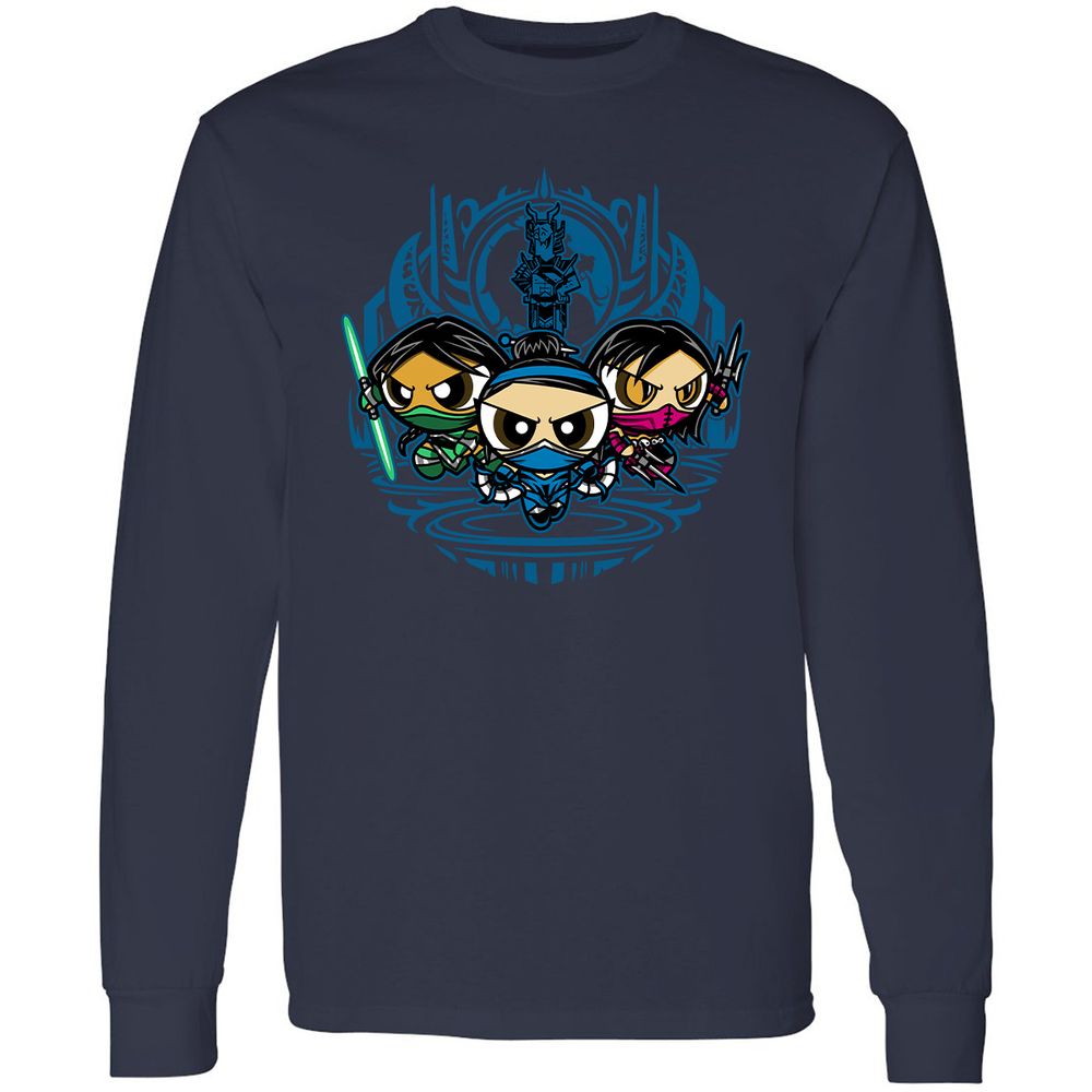 Long Sleeve T-Shirt - B9AT11ZP - Navy - 2