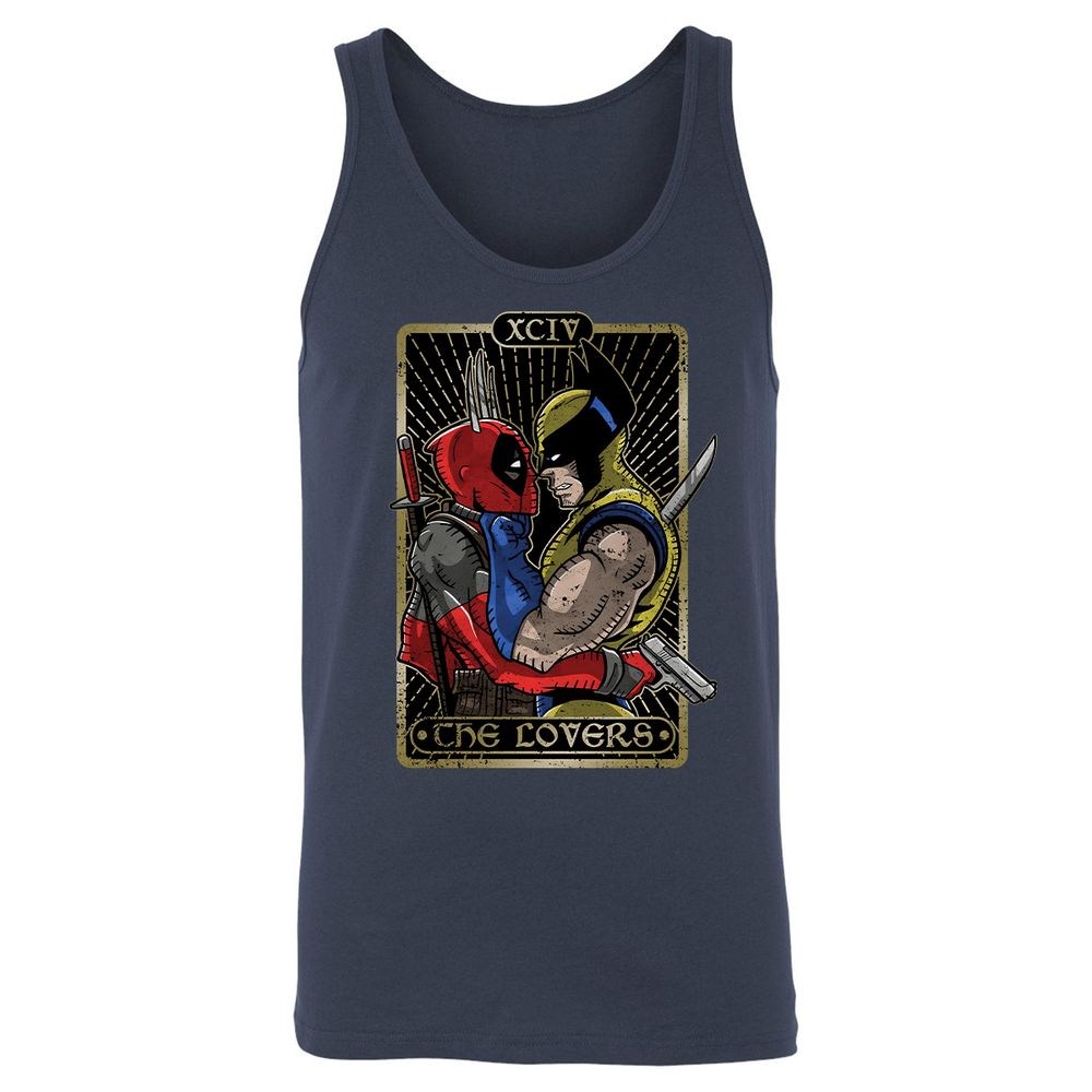 Unisex Jersey Tank - 6NCJJ5HC - Navy - 2