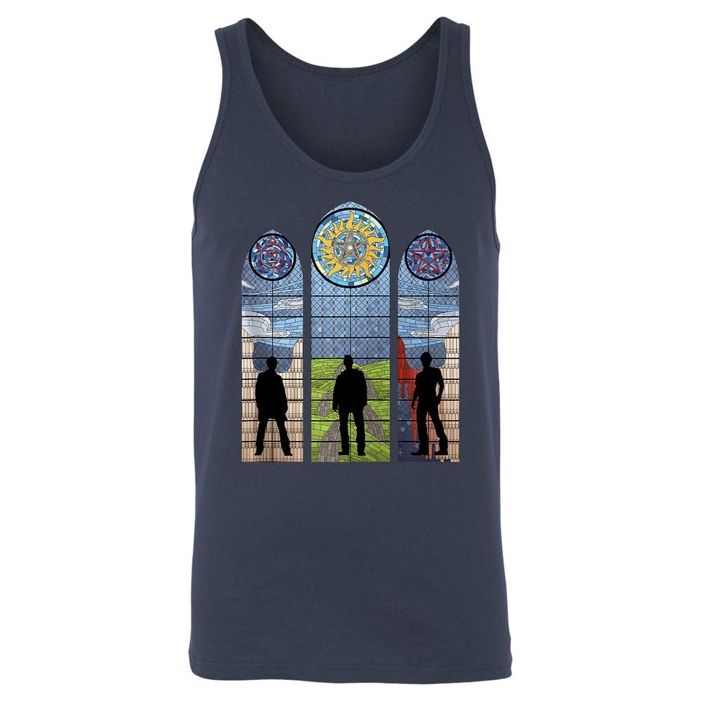 Unisex Jersey Tank - RPSEPZNS - Navy - 2