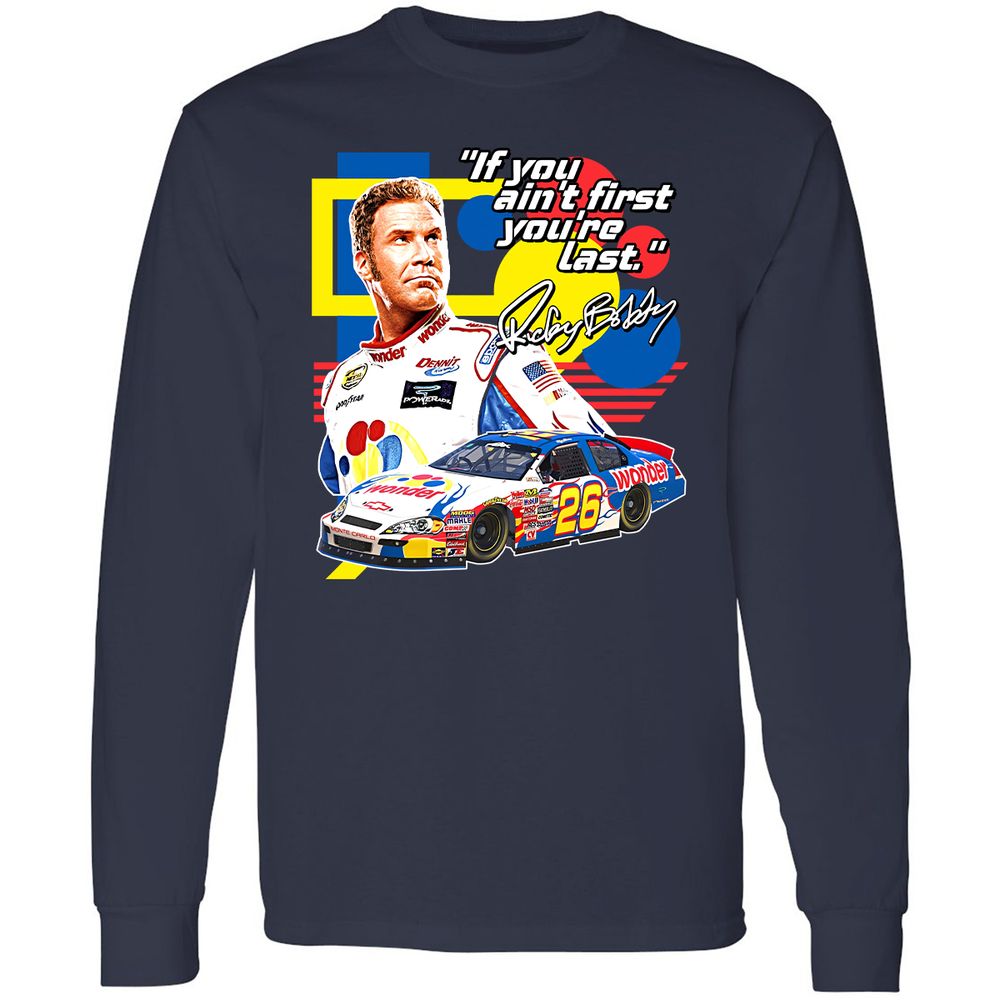 Long Sleeve T-Shirt - FJE658KG - Navy - 2