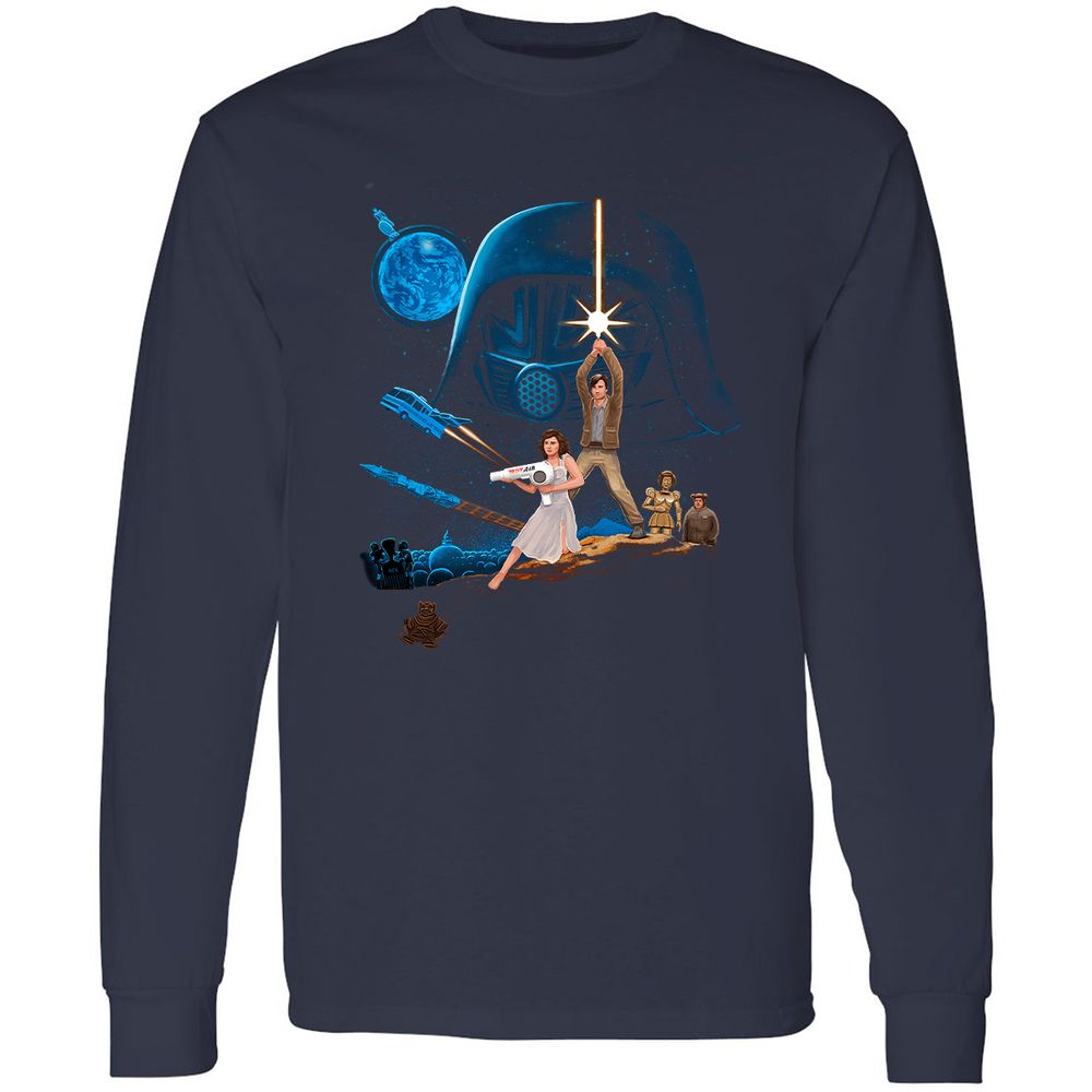 Long Sleeve T-Shirt - WMBV1TMT - Navy - 2