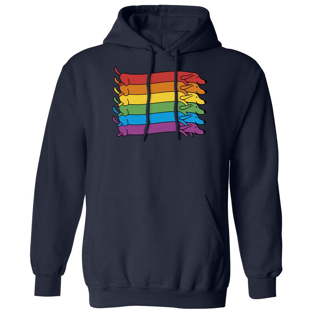 Classic Unisex Hoodie - WS9Y81FA - Navy - 2