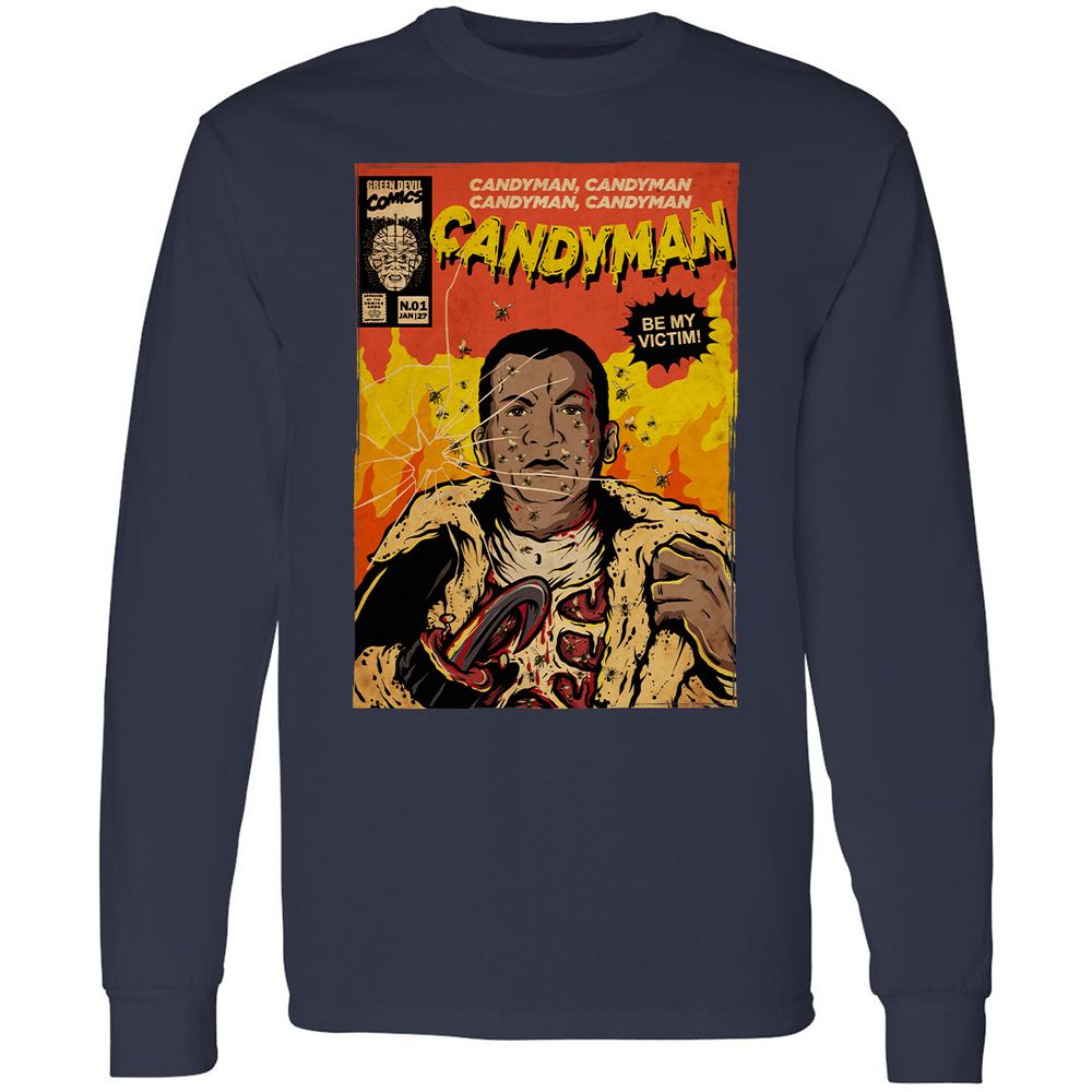 Long Sleeve T-Shirt - 59N5LM78 - Navy - 2