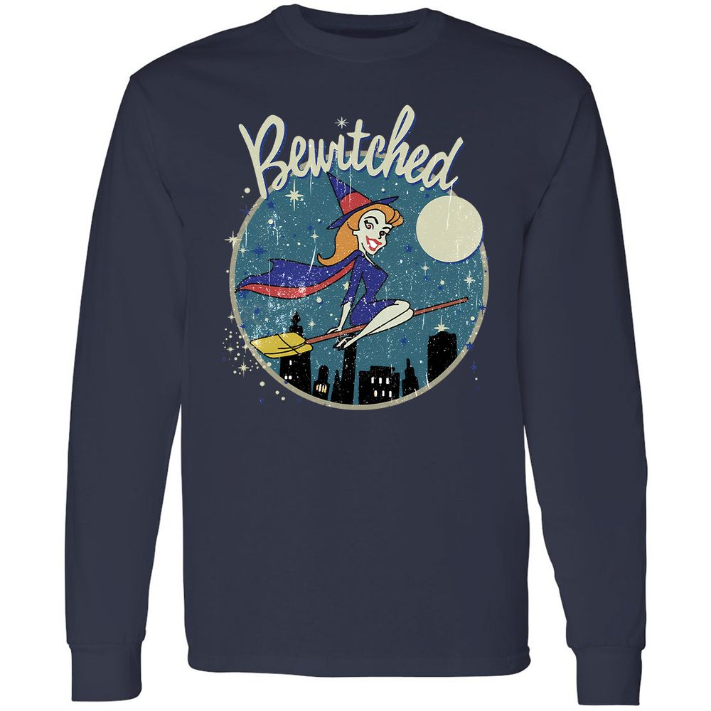 Long Sleeve T-Shirt - A9F4D1M8 - Navy - 2