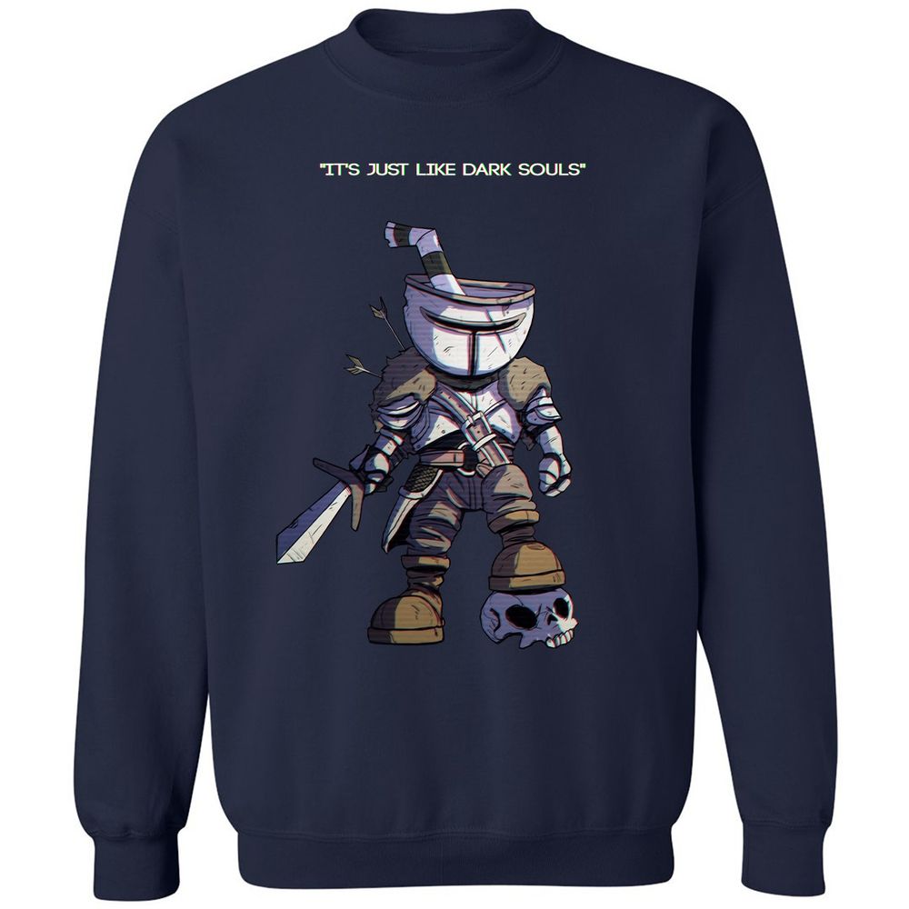 Classic Unisex Sweatshirt - 5D257QM8 - Navy - 2
