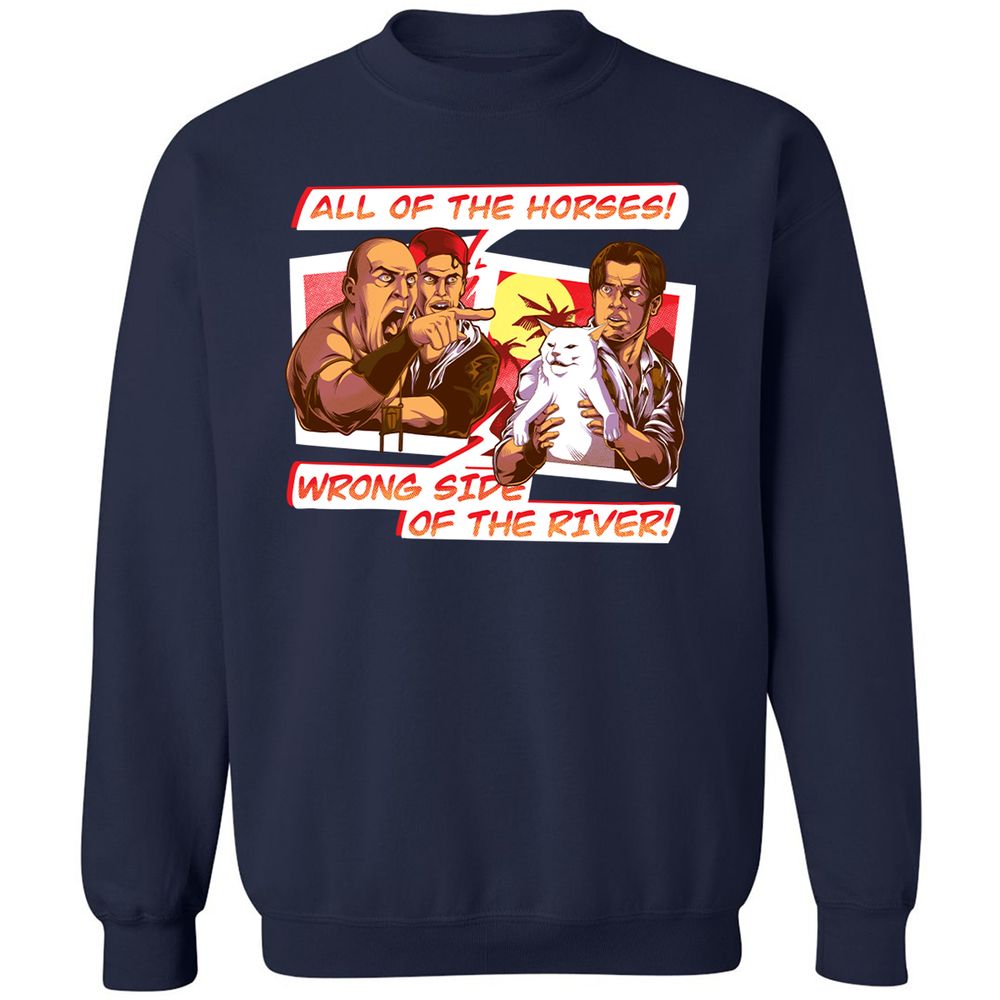 Classic Unisex Sweatshirt - PVK4YDFR - Navy - 2