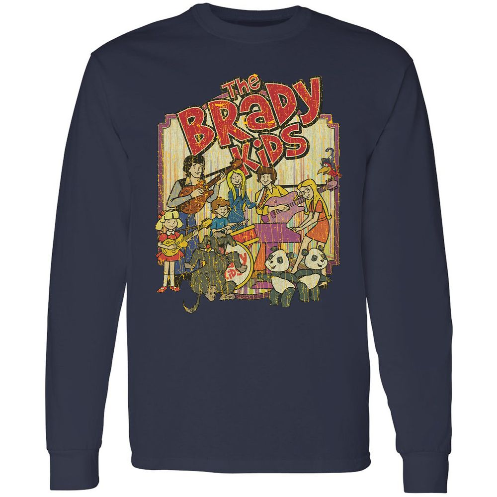 Long Sleeve T-Shirt - Q71K1L57 - Navy - 2