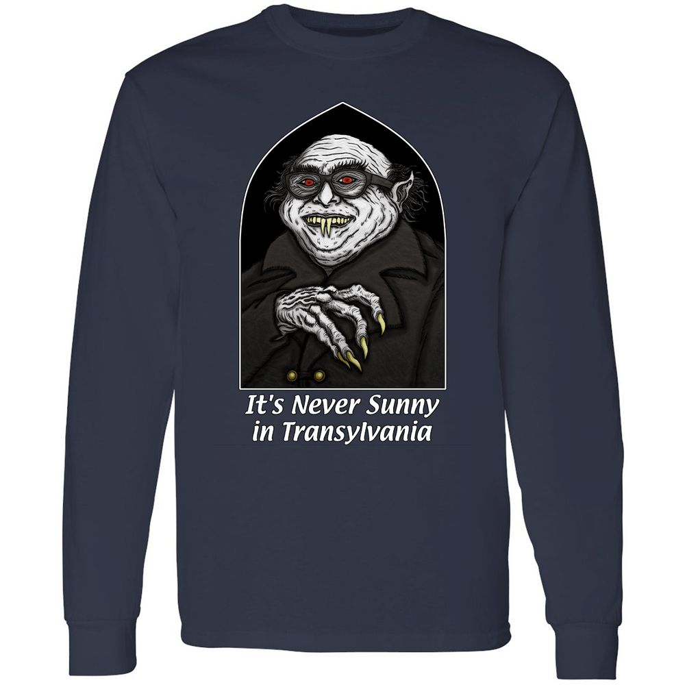 Long Sleeve T-Shirt - UBDKNZV6 - Navy - 2