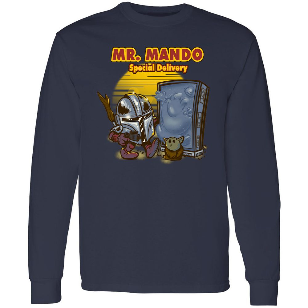 Long Sleeve T-Shirt - ZZYXTF61 - Navy - 2
