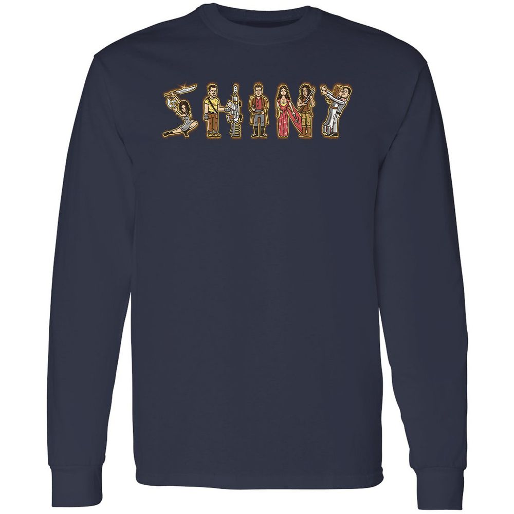 Long Sleeve T-Shirt - YWMXUU5K - Navy - 2
