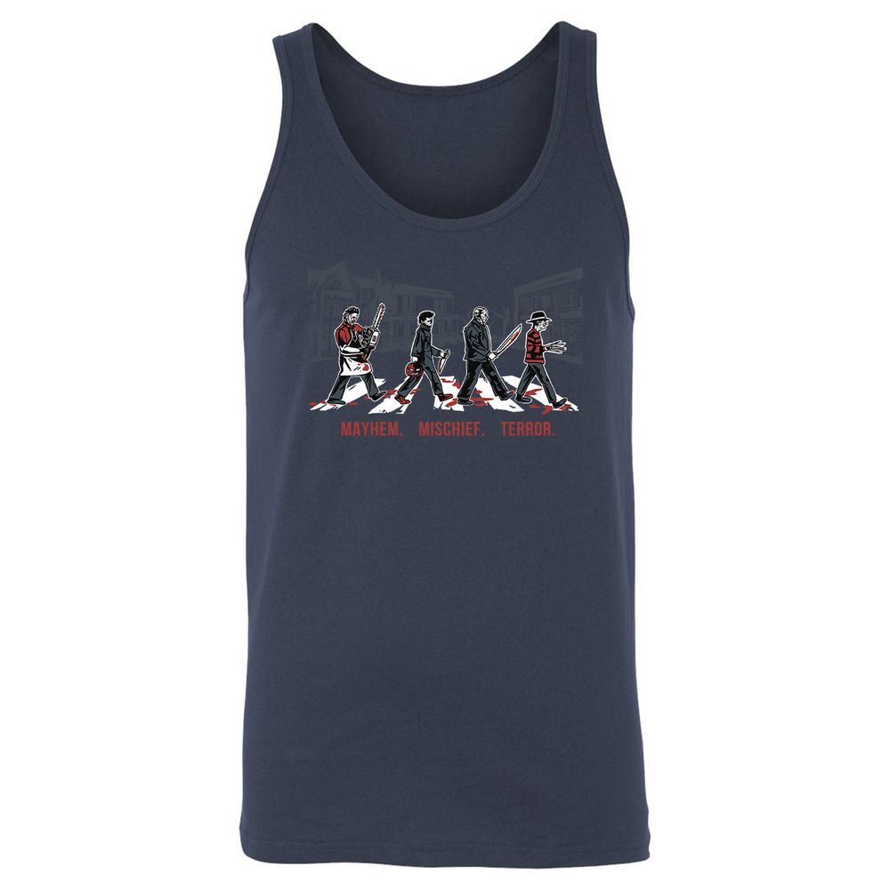 Unisex Jersey Tank - PMQZC27Z - Navy - 2