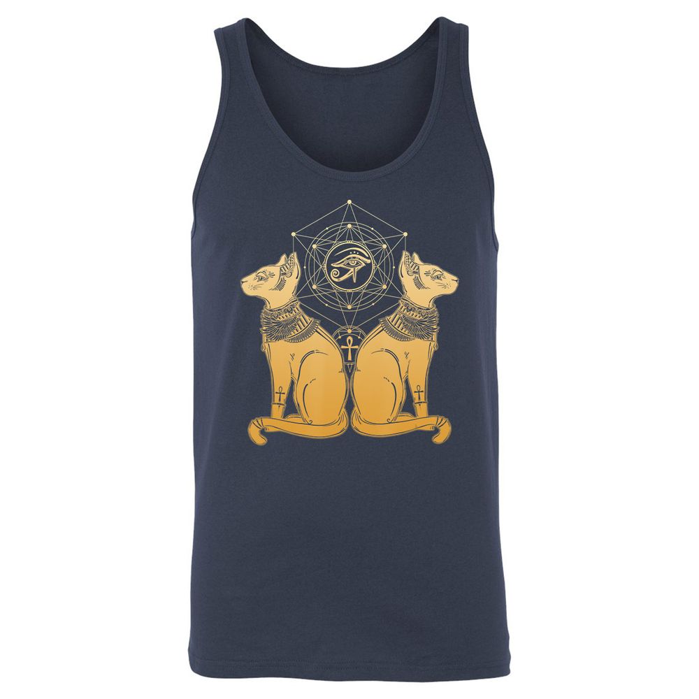 Unisex Jersey Tank - J5P7KDHU - Navy - 2