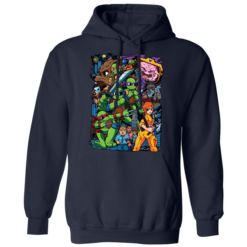 Classic Unisex Hoodie - T8ZMM9DS - Navy - 2