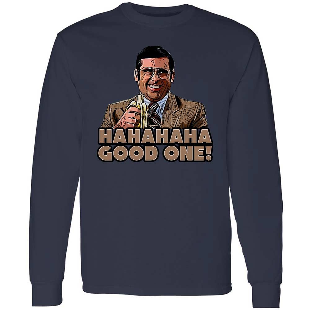 Long Sleeve T-Shirt - EDBCHLUL - Navy - 2