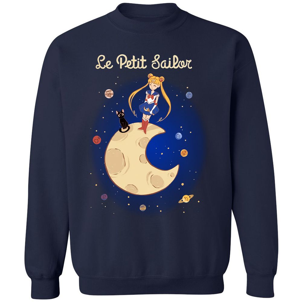 Classic Unisex Sweatshirt - HWBQZDNL - Navy - 2