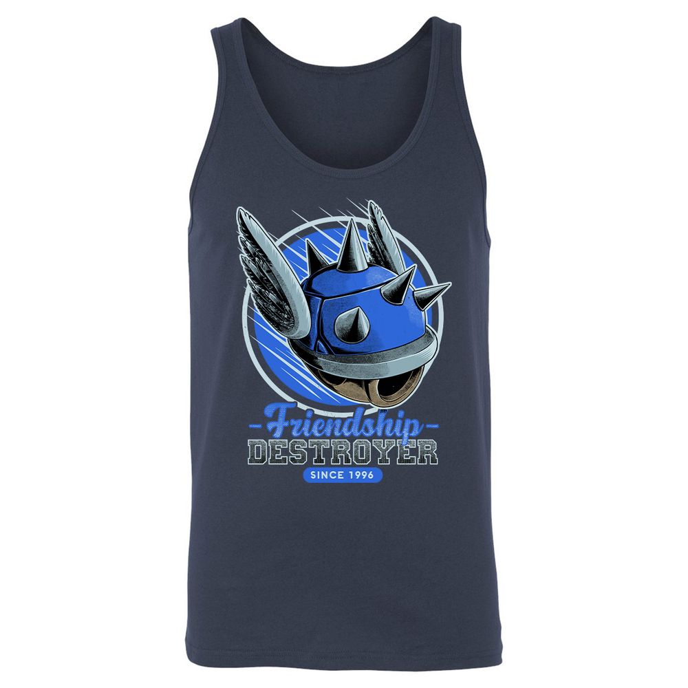 Unisex Jersey Tank - 9B3K8WGX - Navy - 2