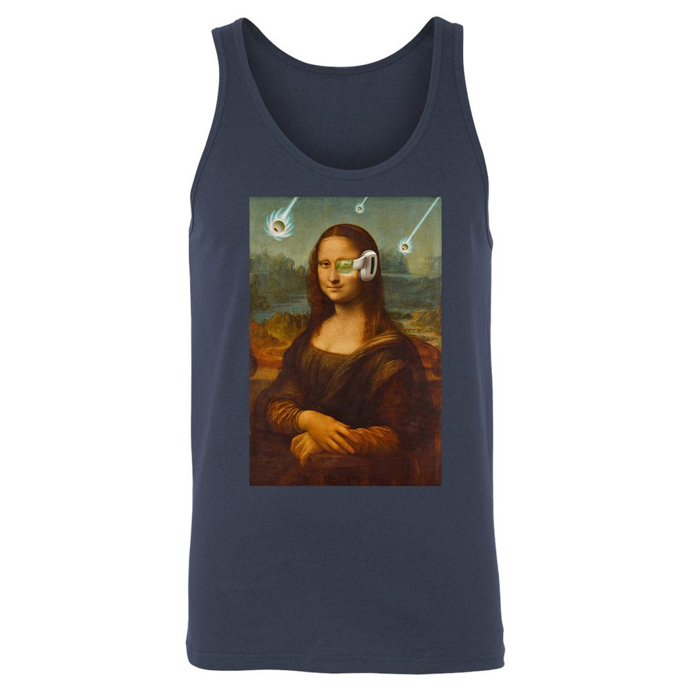 Unisex Jersey Tank - YE7X3DTK - Navy - 2