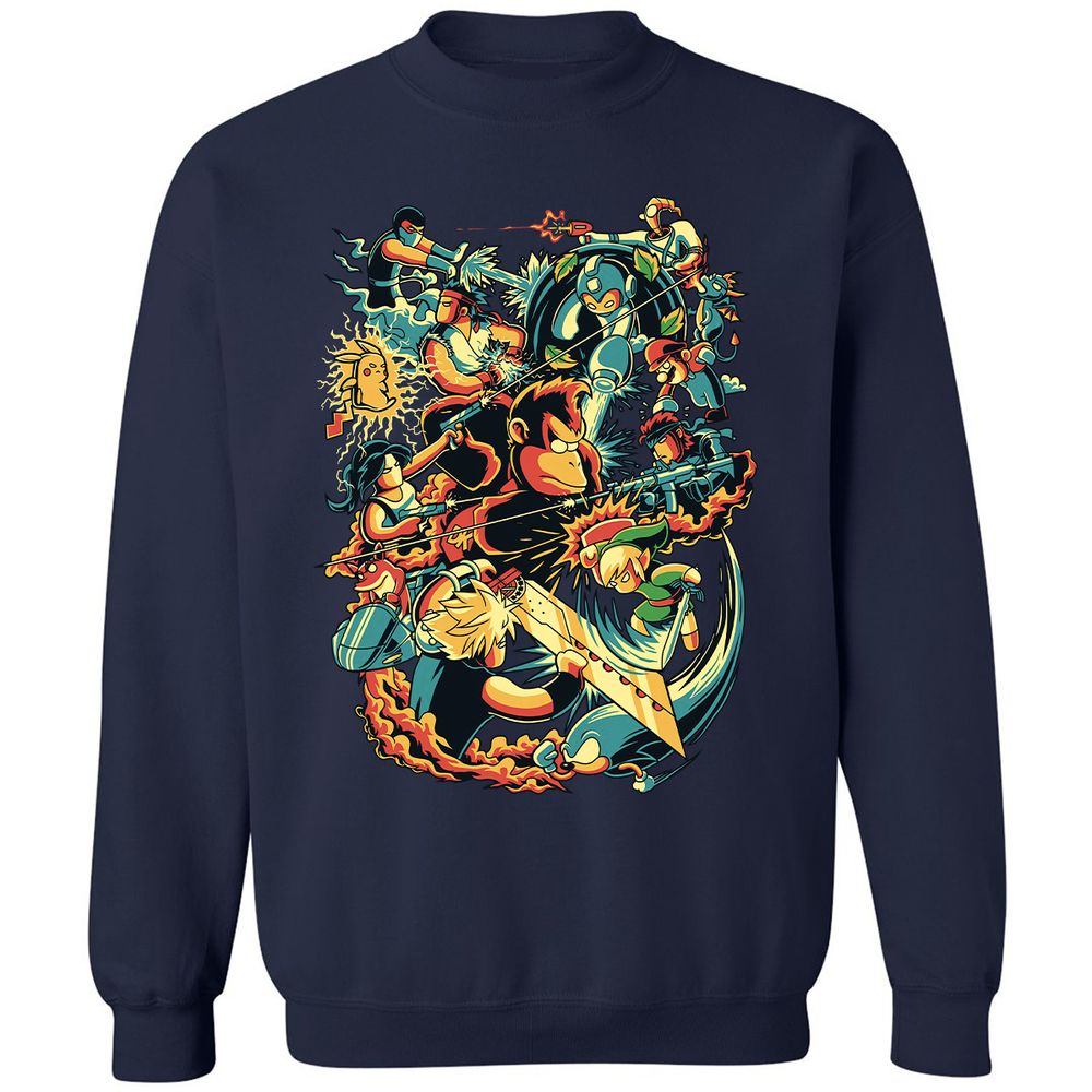 Classic Unisex Sweatshirt - PURNQTF7 - Navy - 2