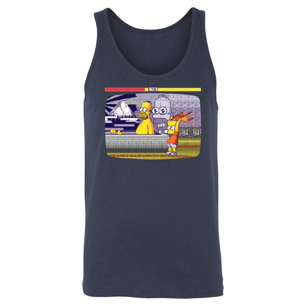 Unisex Jersey Tank - USQB4TE4 - Navy - 2