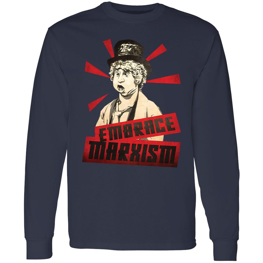 Long Sleeve T-Shirt - 3V8JB1NN - Navy - 2