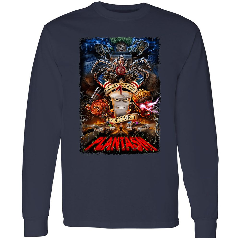 Long Sleeve T-Shirt - FKM8GW5N - Navy - 2