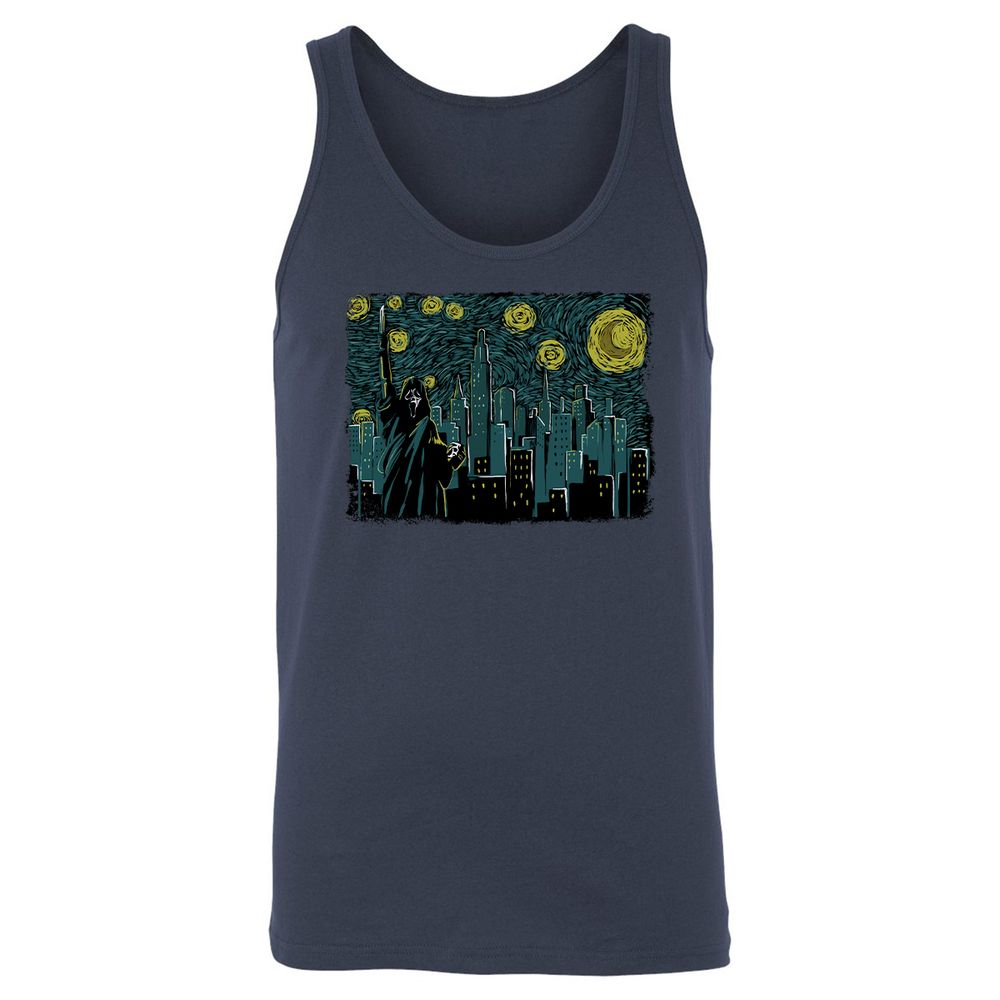 Unisex Jersey Tank - 4U8X2FQW - Navy - 2