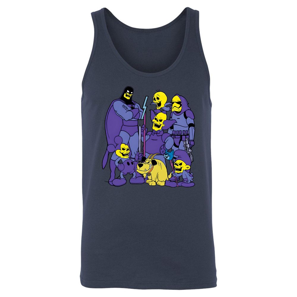 Unisex Jersey Tank - YGH8JK2M - Navy - 2