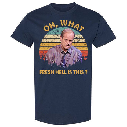 Oh What Fresh Hell Is This - Navy - 2