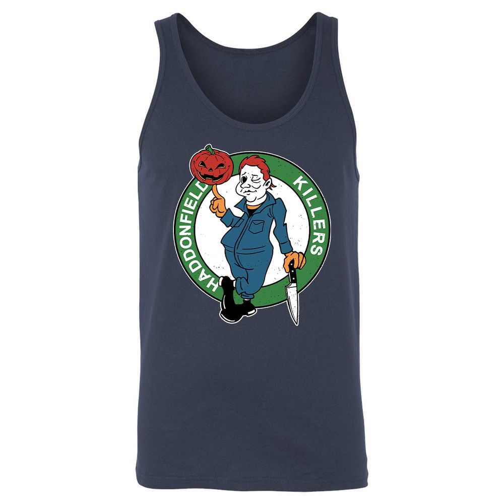 Unisex Jersey Tank - DJBWP9G3 - Navy - 2