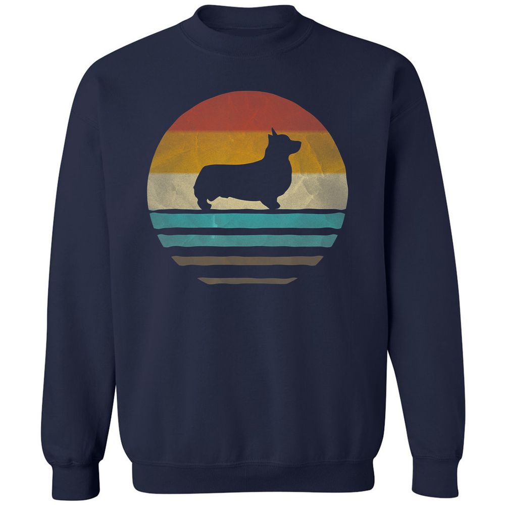 Classic Unisex Sweatshirt - 5C6ZUHNM - Navy - 2