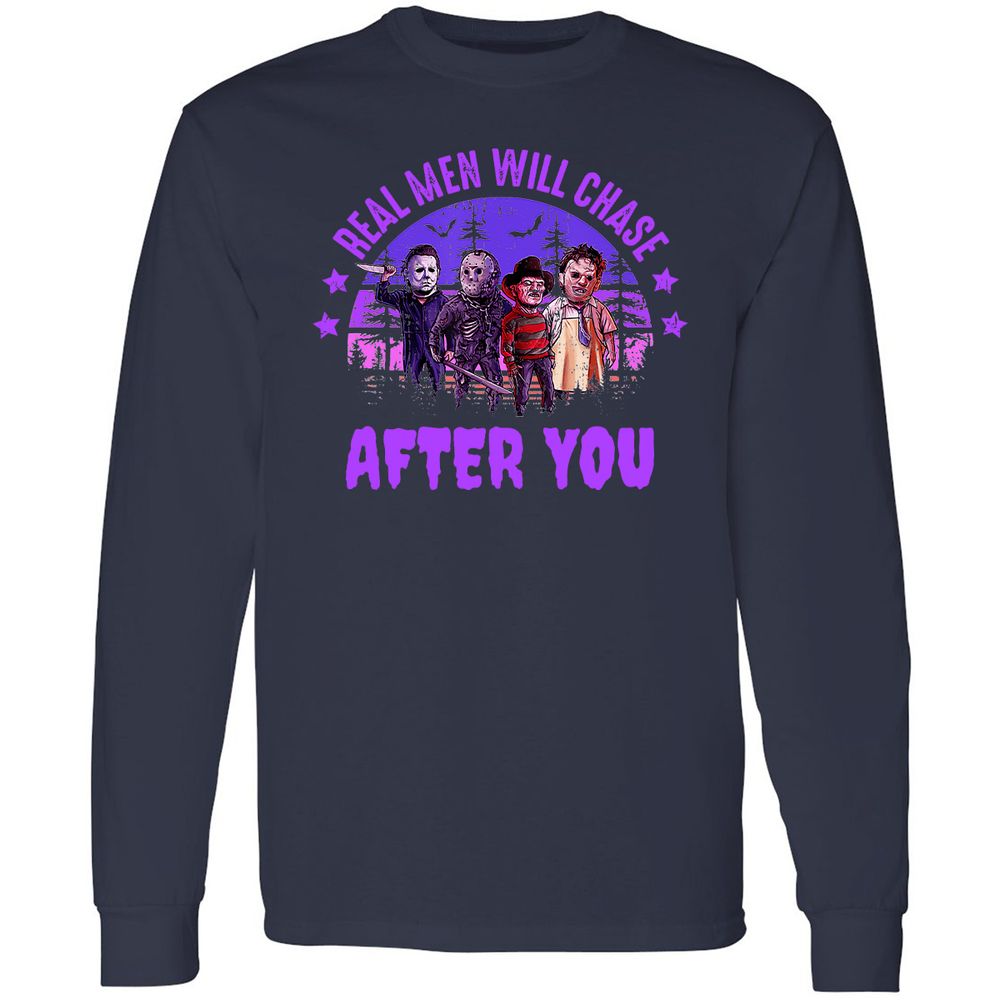 Long Sleeve T-Shirt - 42F8N1AZ - Navy - 2