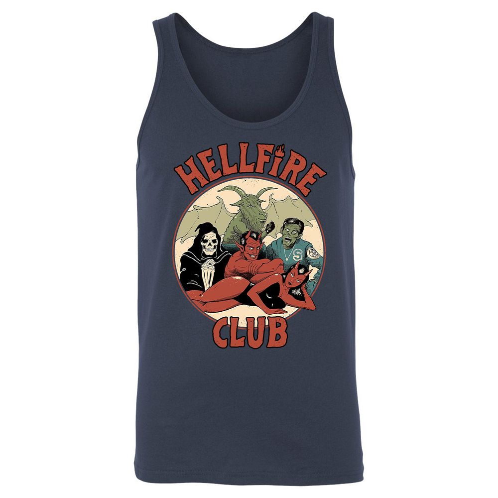 Unisex Jersey Tank - 57ESAPLQ - Navy - 2