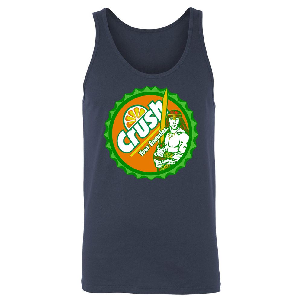 Unisex Jersey Tank - CSMGDKE7 - Navy - 2