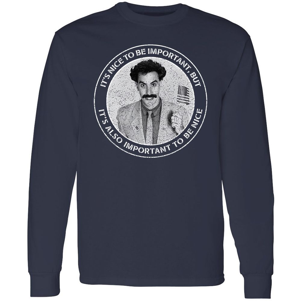 Long Sleeve T-Shirt - PYGTDRTT - Navy - 2
