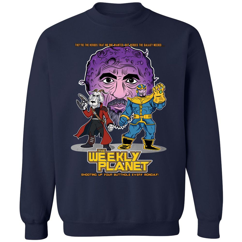 Classic Unisex Sweatshirt - EGQL56U7 - Navy - 2