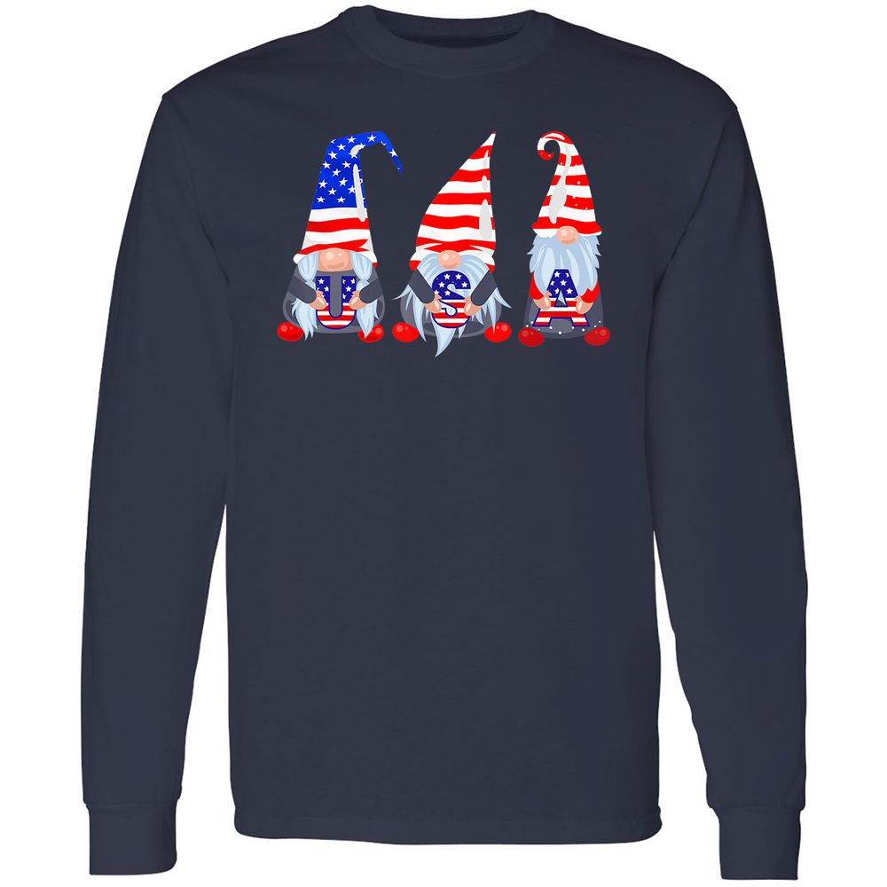Long Sleeve T-Shirt - AETDZ14S - Navy - 2